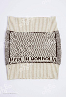 Пояс вязаный из 100% монгольской шерсти 