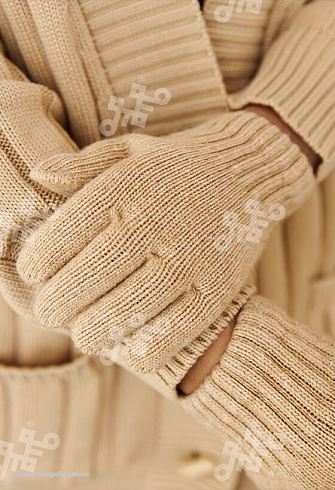 Перчатки детские из монгольской шерсти 