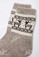 Носки из 100% монгольской шерсти 